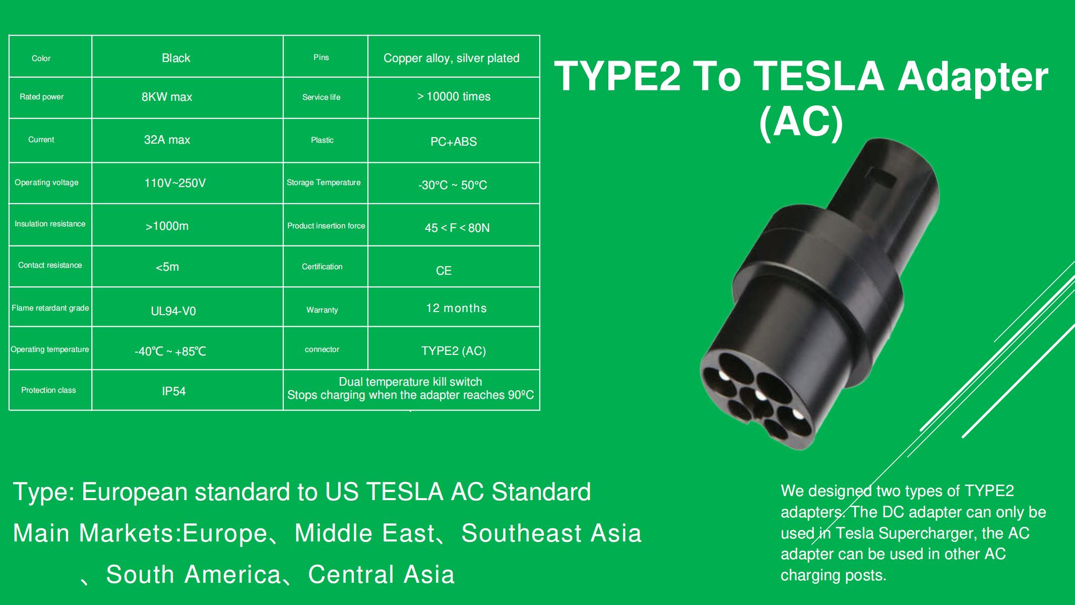 ev charger adapter type2 to ccs1